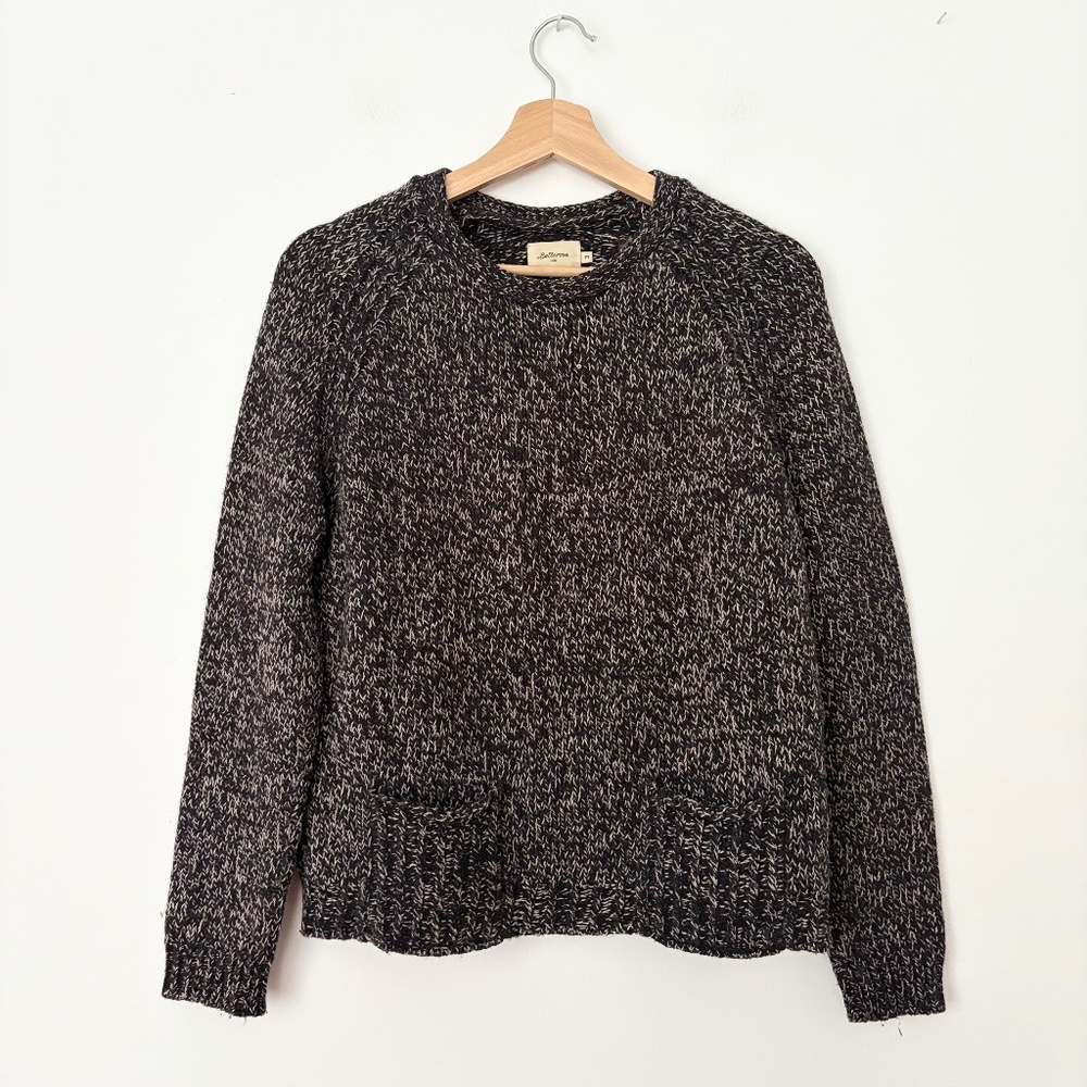 Bellerose wool blend marled knit sweater